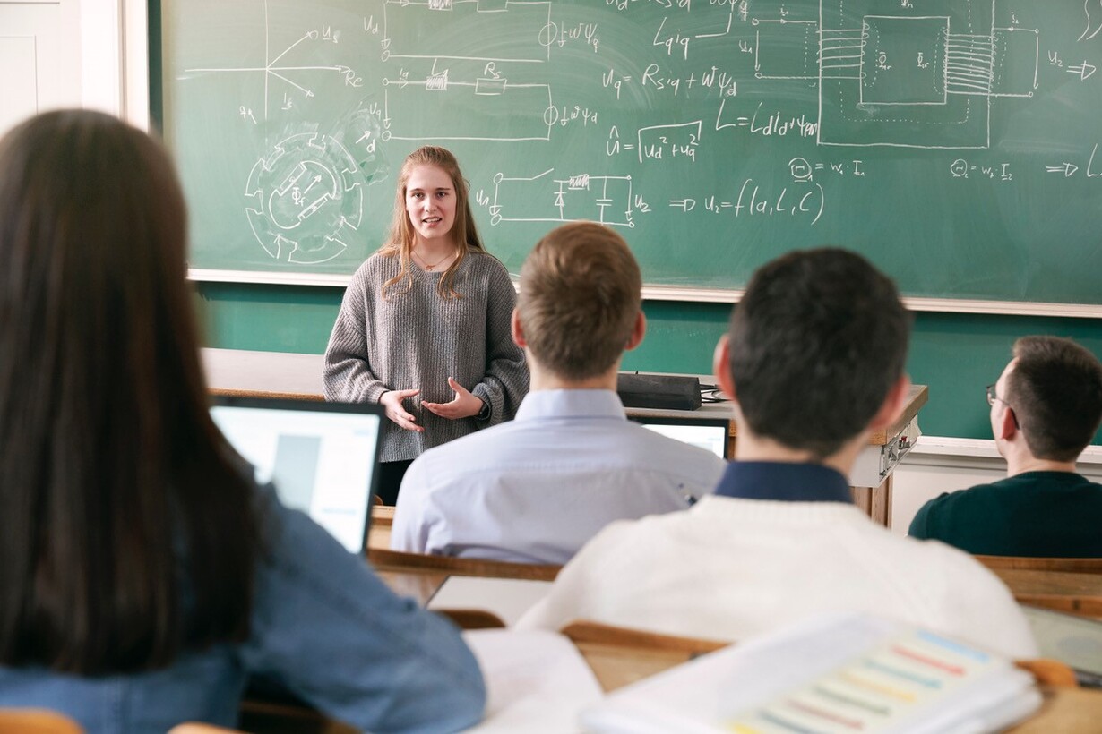 Studierende in Lehrsituation