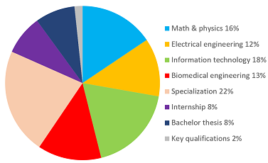 Diagram contents BSC MEDT